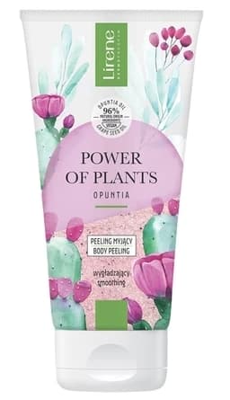 Lirene Kraft av växter Opuncja Slätande rengörande peeling, 175g