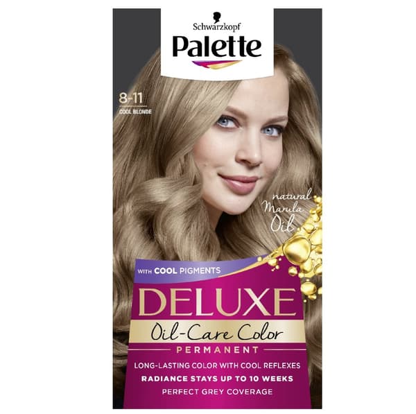 Palette Deluxe Oljevårdande Hårfärg 8-11 Kall Blond