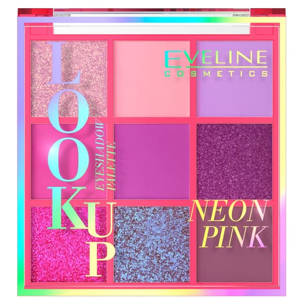 Eveline Cosmetics Look Up Ögonskuggspalett Neon Pink, 10.8g