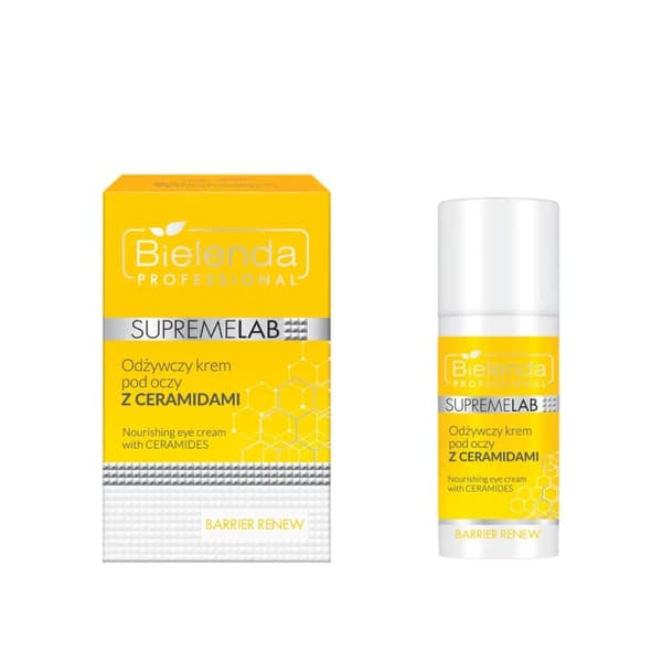Bielenda SupremeLab Barrier Renew Øjencreme med ceramider, 15 ml