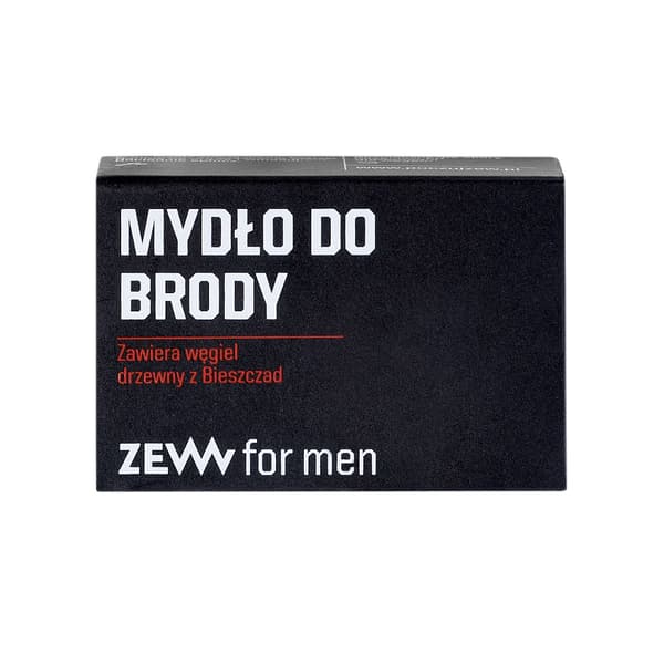 Mænds Skægssæbe med Trækul fra Bieszczady, 85 ml.