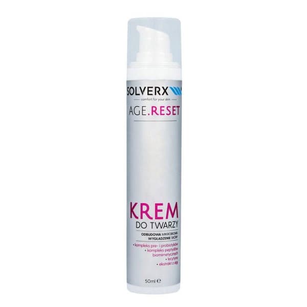 Solverx Age Reset Foryngende Ansigtscreme, 50ml