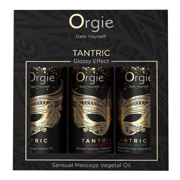 Orgie Tantric Kit Massageolie Sæt, 3x30ml