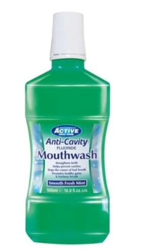Mundskyl Beauty Formulas Active Mint, 500 ml