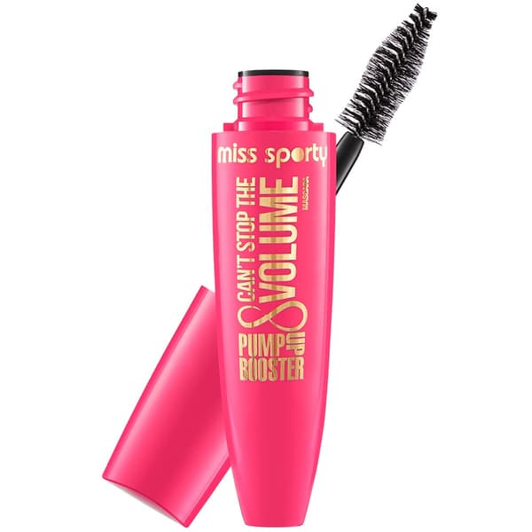 Miss Sporty Pump Up Booster Mascara Volymmaximering 001 Svart, 12ml