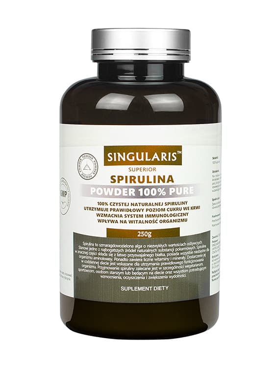 Singularis Overlegen Spirulinapulver 100% Rent 250g