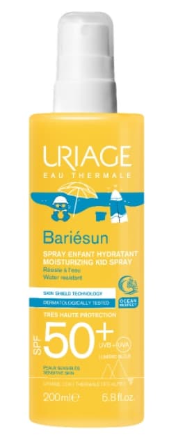 Uriage Bariesun Lasten Kosteuttava Suihke SPF 50+, 200 ml