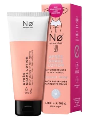 Ingen mere hår, Aprés Shave Lotion, Barbercreme, 100 ml