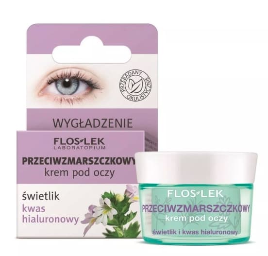 Flos-Lek Anti-aging Ögonkräm med ringblommor & hyaluronsyra