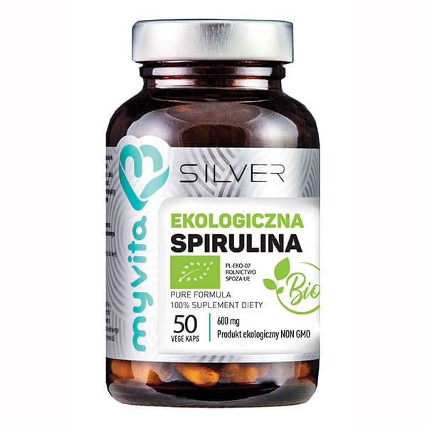 MyVita Silver Spirulina BIO 50 kapslar