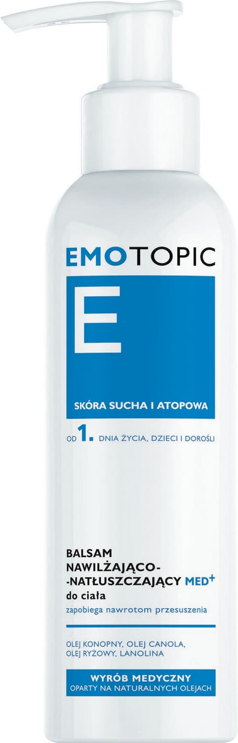 Balsam Fugtgivende Emotopic med Fed Formel, 190 ml.