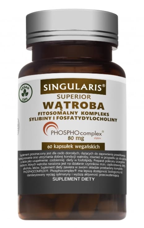 Singularis, Lever Fytosomalkompleks 80mg, 60 kapsler