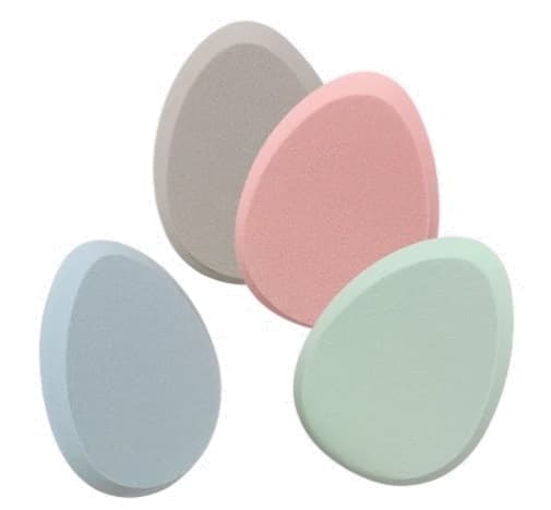 Ebelin, Oval Makeup Sponge, 1 styck