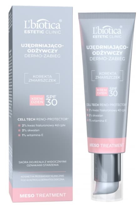 L'biotica Estetic Clinic Meso Behandling Uppstramande-närande Dermo-Behandling Dagkräm SPF 30, 35 ml