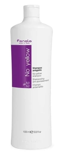 Fanola No Yellow Viilentävä ja Keltaisuutta Neutraloiva Shamponointi, 1000ml