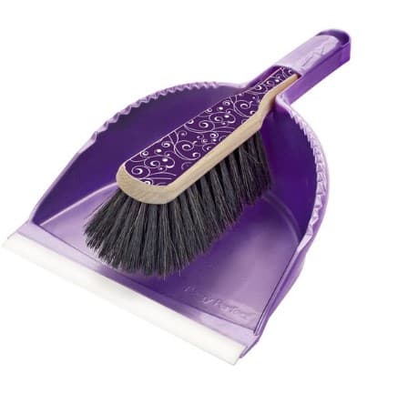 Lila Sweep, Allt-i-ett kvastset, Effektiv rengöring, Hållbart material, 1 st.