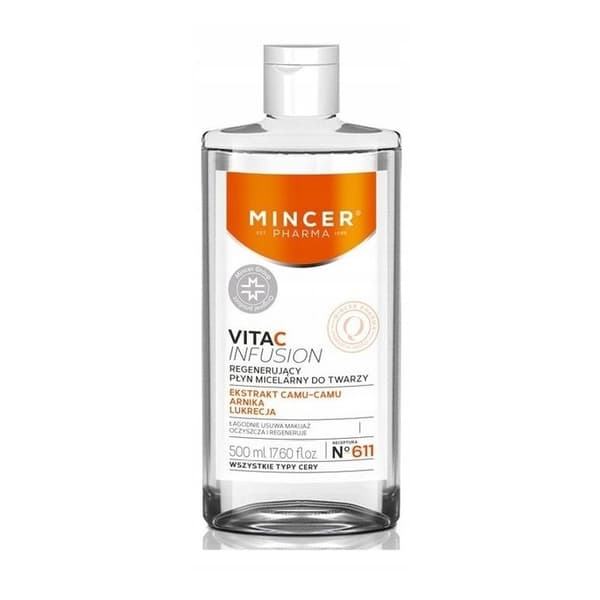 Mincer Pharma Vita C Regeneroiva Kasvoseerumi, Micellar-neste - 500ml