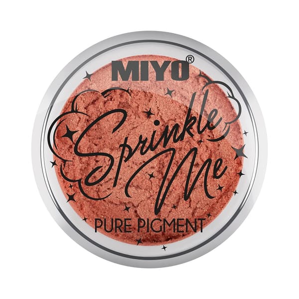 Pigmentpulver til makeup fra Miyo Sprinkle Me! i Nude Sugar farve, 1g.