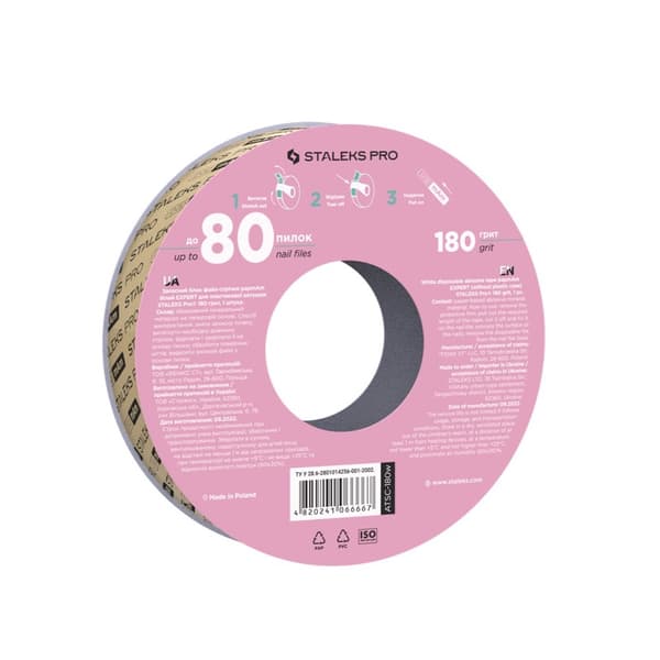 Staleks Pro Expert Neglefil i Rulle 180 Korn