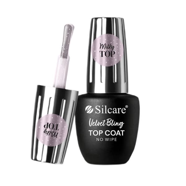Silcare Topplack för Hybridnagellack, 9 ml