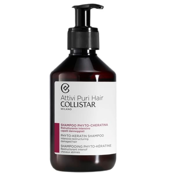Collistar Puri Aktive Hårshampoo med Phytokeratin, 250 ml