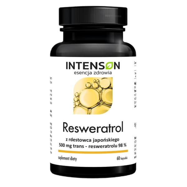 Intenson Resveratrol från Japansk Knotweed, 60 kapslar