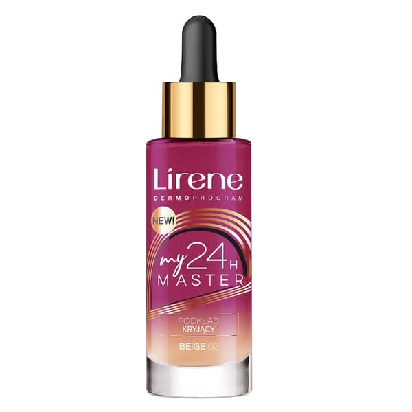 Lirene My Master Täckande Foundation 02 Beige, 30 ml