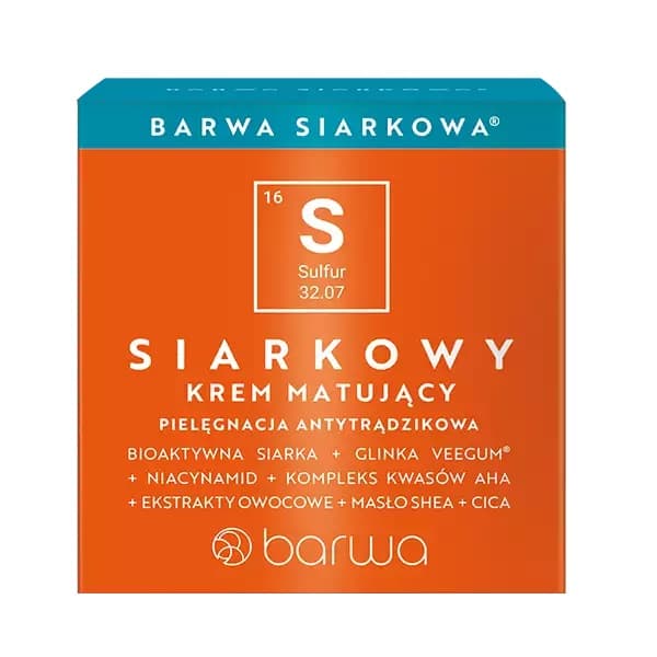 Barwa Svavel Mattande Ansiktskräm, 50ml
