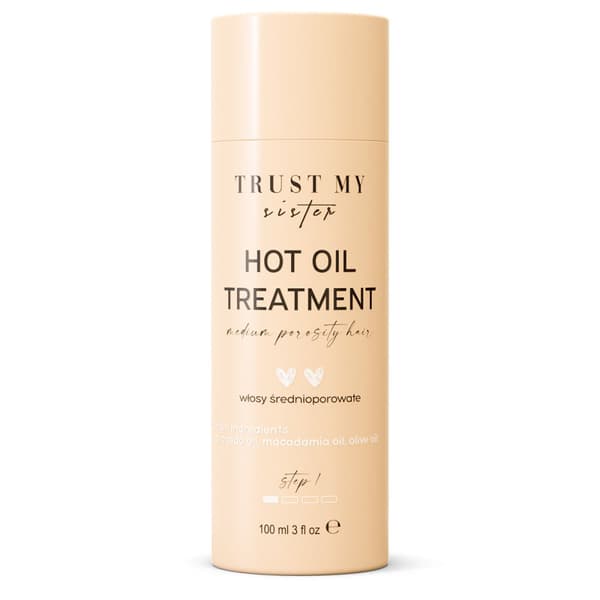 Trust My Sister Hiustenhoitoöljy Keskikorkeahuokoisuudelle, 100 ml