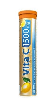 C-Vitamiini 1500 mg Poretabletit, 20 kpl