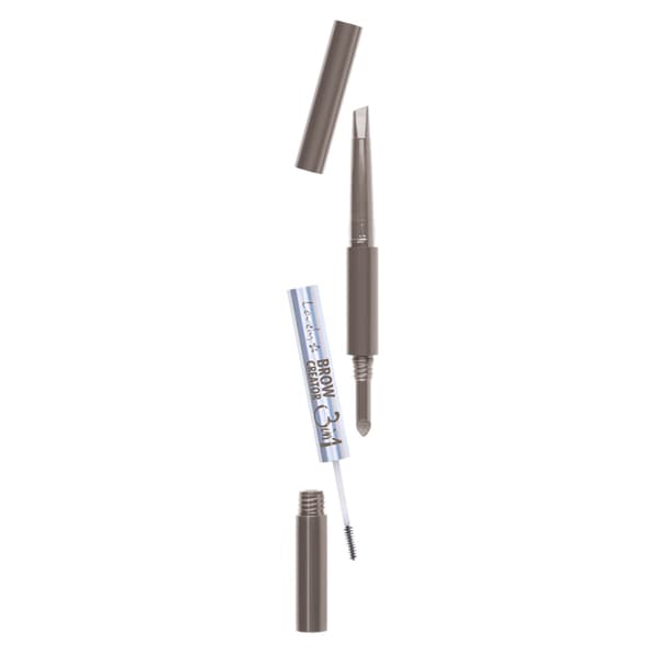 Bryn Definition Trio - 3-i-1 brynpenna, mascara och puder