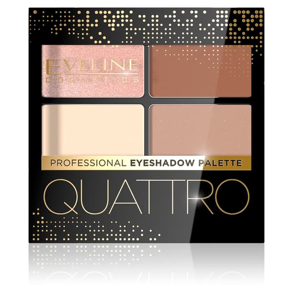 Eveline Cosmetics Quattro Øjenskygge Palette 05, 3.2 g