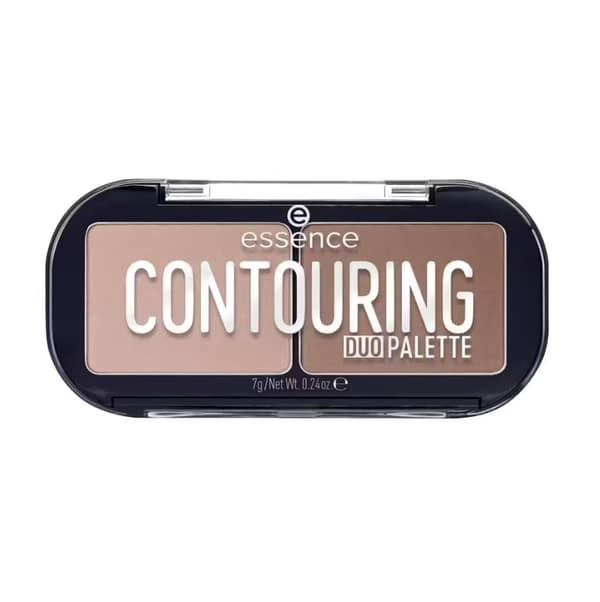 Essence Contouring Duo Palett, 10 Lättare Hud, 7 g