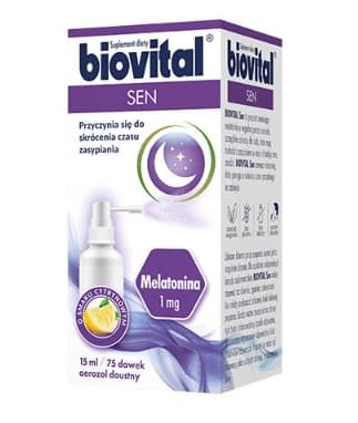 Biovital Sen - Suusuihke, 15 ml
