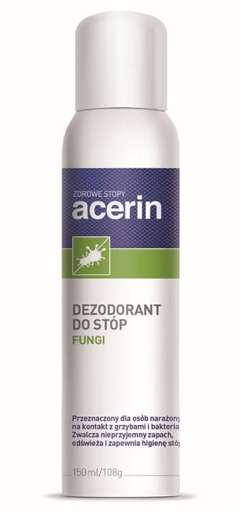 Acerin Fotsvamp Deodorant 150ml - Antifungal Formula