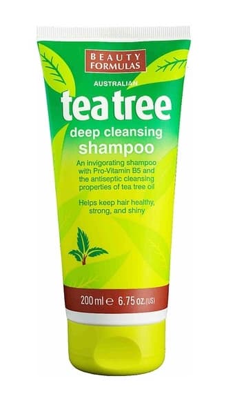 Rense shampoo med tea tree olie, 150 ml