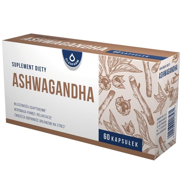 Ashwagandha, 60 kapselia - Ravintolisä intialaisen ginsengin pohjalta, 60 kapselia, tukee immuunijärjestelmää ja vähentää stressiä.