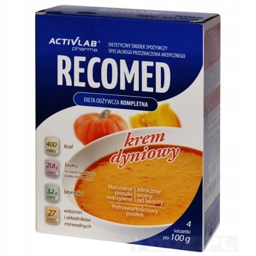 RecoMed Pulver för Krämberedning - 4 portionspåsar