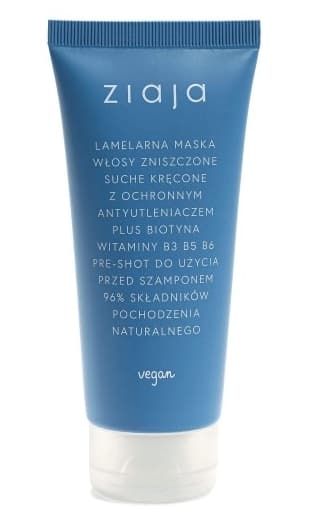 Ziaja, Reparerende Hårmaske til Beskadiget, Tørt, Krøllet Hår, 100 ml