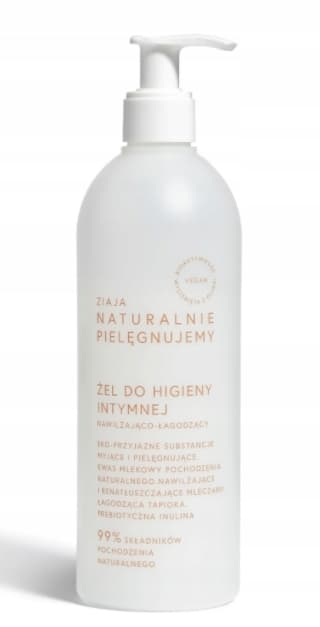 Ziaja, Naturlig Intimhygiejne Gel med Fugtgivende og Beroligende Effekt, 400 ml