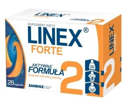Linex Forte 28 kapselia - Ravintolisä Vahvalle Suolistolle