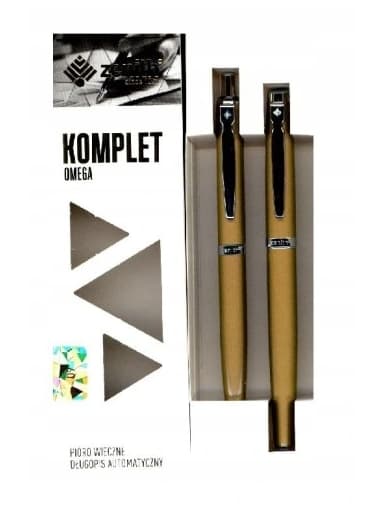 Zenith Luksus Fountain Pen og Ballpoint Pen i Guld