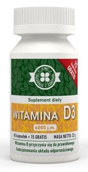 D-vitamiini 4000 IU, 60 kapselia
