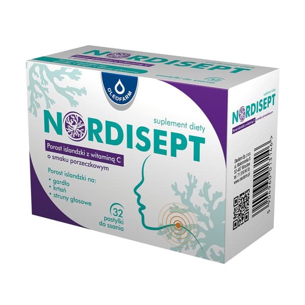 C-vitamin Svarta vinbär sugtabletter – 32 stk Nordisept