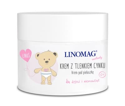 Zinkkräm Linomag 50ml - Hudvård med Zinkoxid för Behandling av Irritationer & Sår