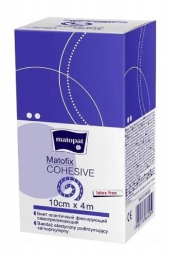 Matofix Joustava Kudotun Sidekudoksen Nauha 4m x 10cm