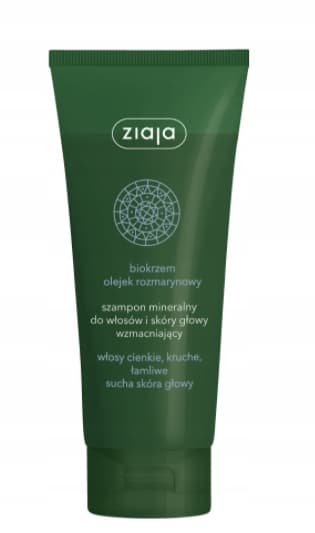 Ziaja Mineraalinen Vahvistava Biohiili, Rosmariini, 200 ml