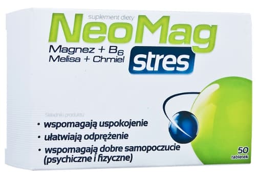 Neomag Lugn, 50 tabletter