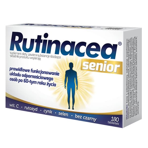 Rutinacea Senior Vitaminer til Ældre, 180 tabletter