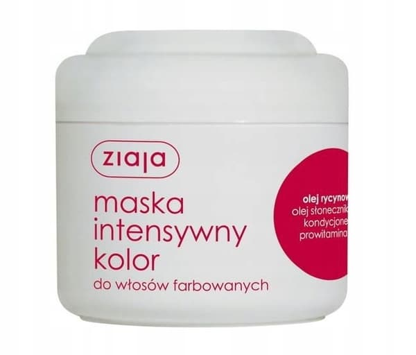 Ziaja, Intensiv Färg, Färglös Hårinpackning, 200 ml